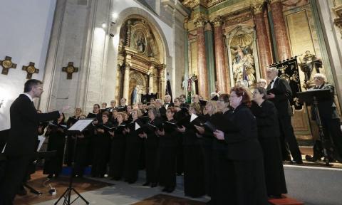 Un concerto coral inaugura a Semana Santa lucense