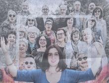 Sara Nebra, directora del Orfeón Lucense