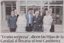 "Es una sorpresa", dicen las Hijas de la Caridad al llevarse el José Castiñeira